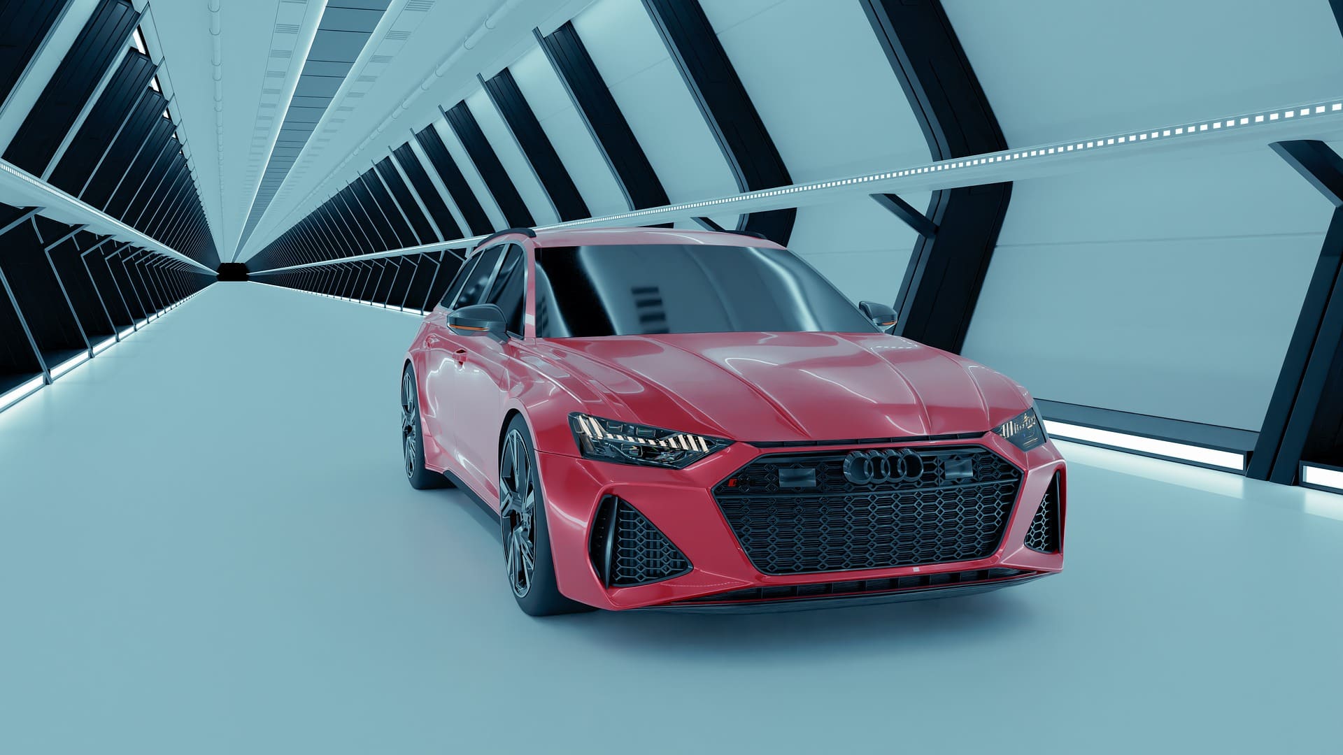 Audi in Testing Facility