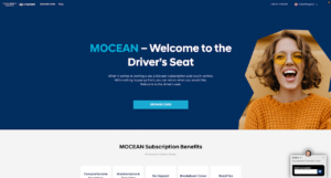 Mocena Website Screenshot