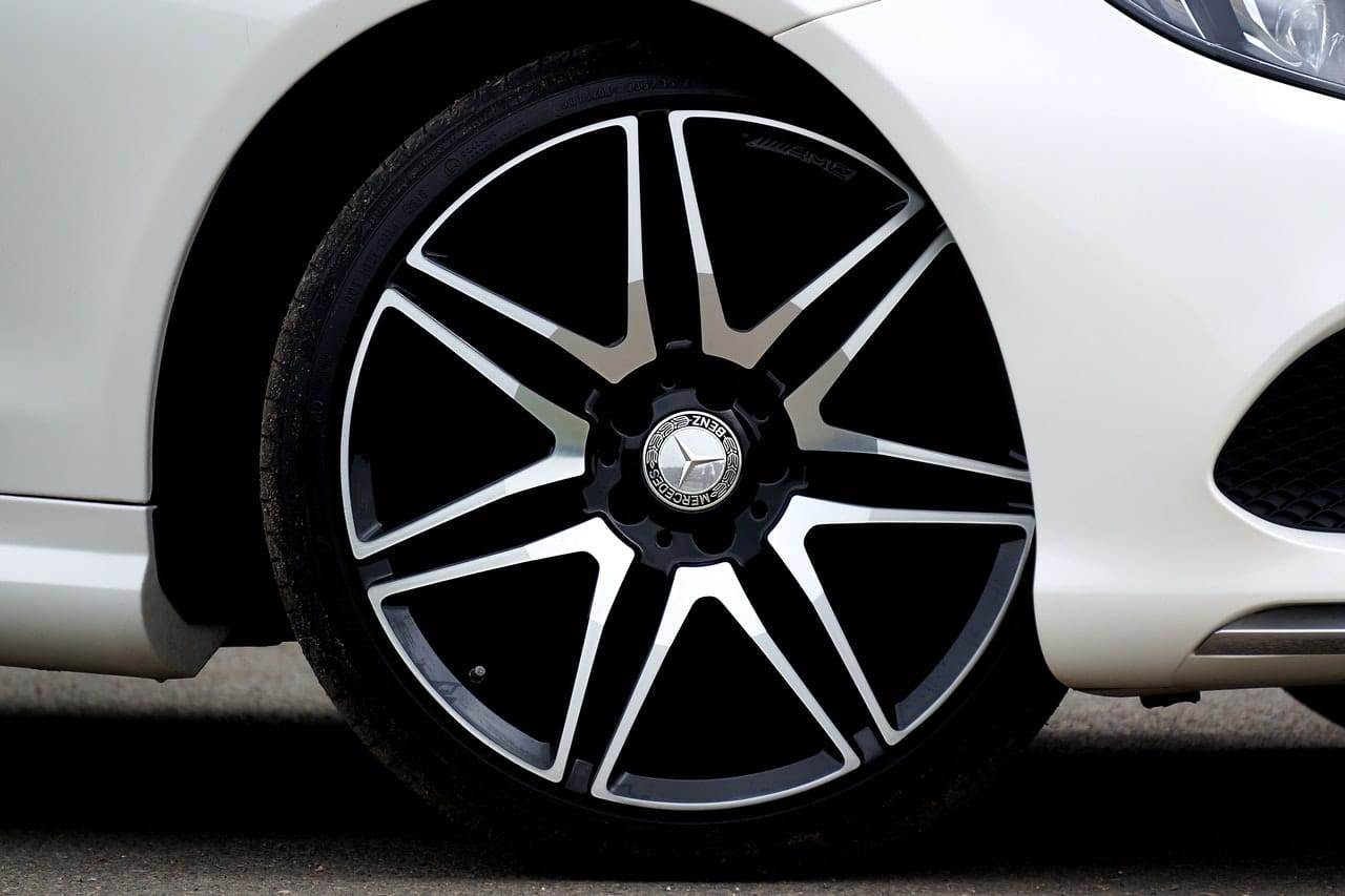Damage on an Alloy Wheel