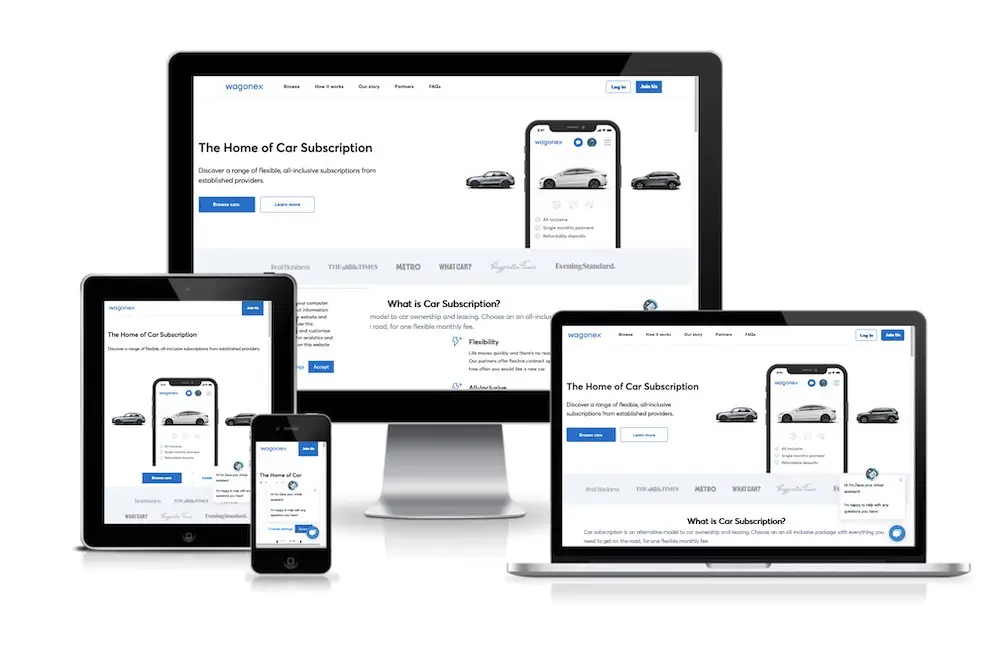 Wagonex Website