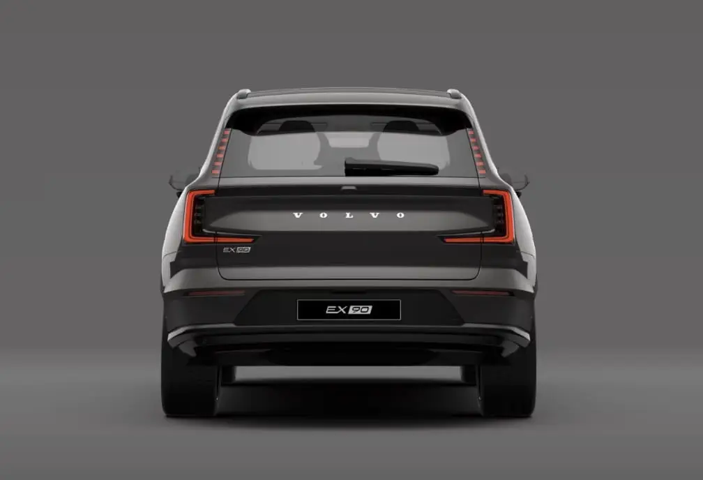 Volvo EX90 Rear ENd in Platinum Grey